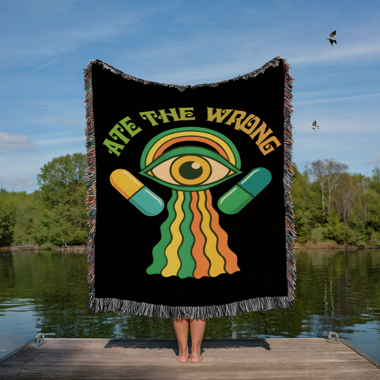 Ate the Wrong Woven Blanket