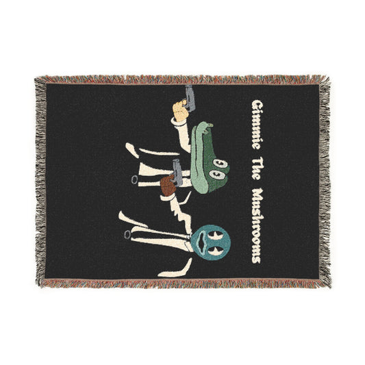Pulp Fiction King Gizzard Mushroom Blanket