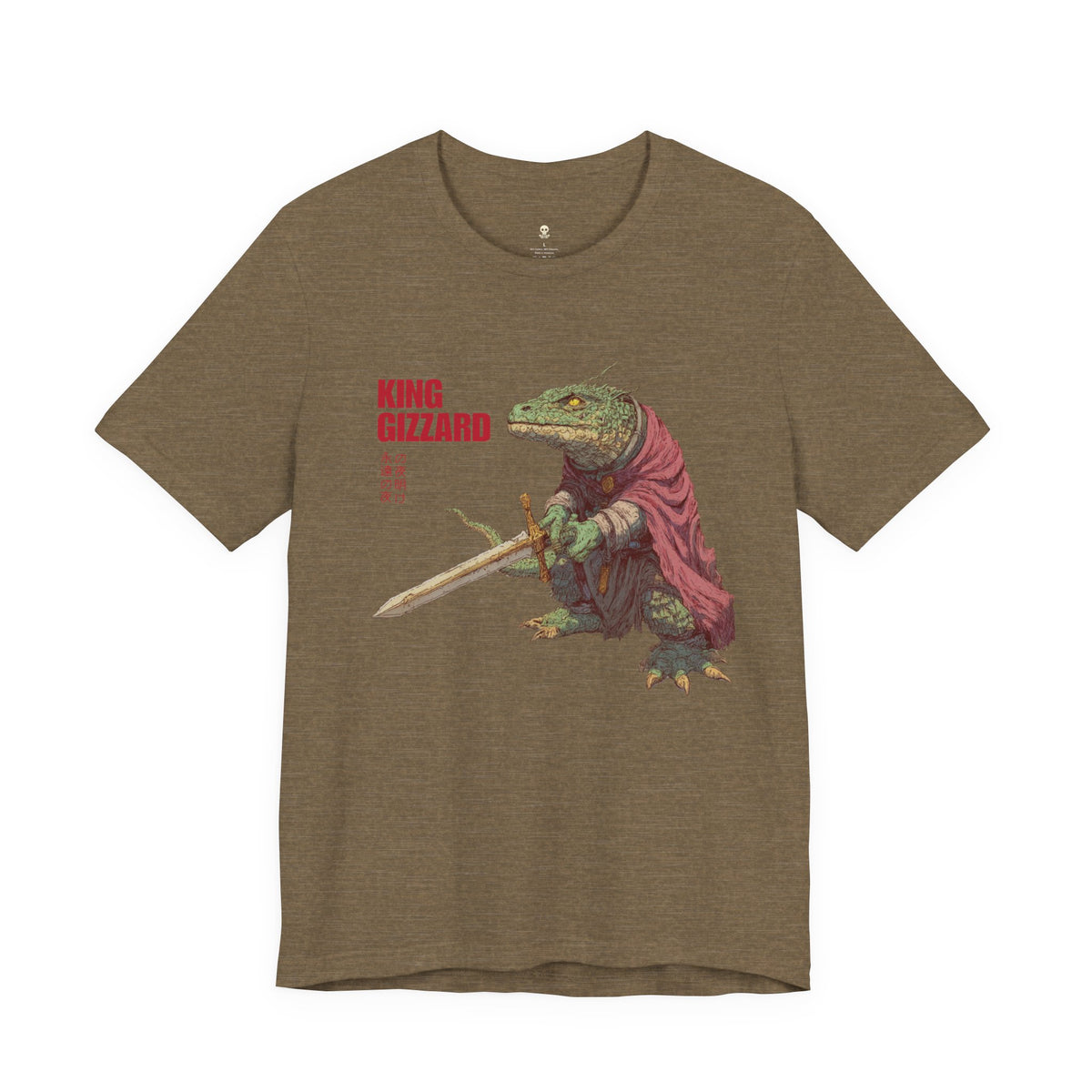 Lizard Knight holding sword Shirt