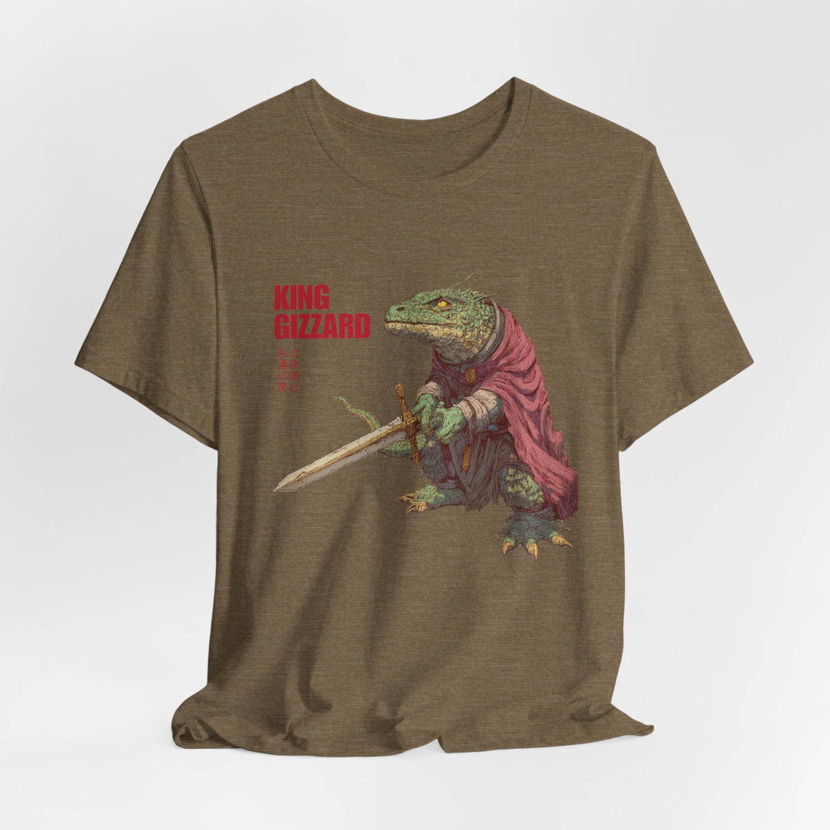 Lizard Knight holding sword Shirt