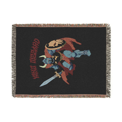 King Gizzard Retro Knight Woven Blanket