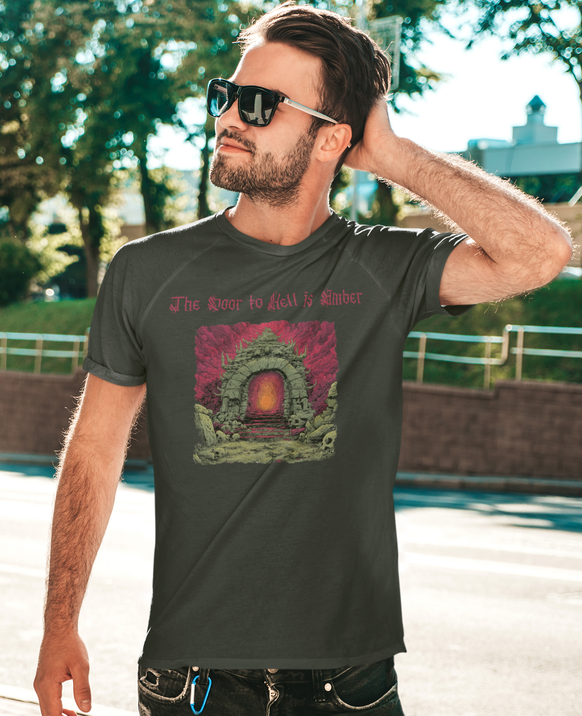 The Door to Hell is Amber Shirt