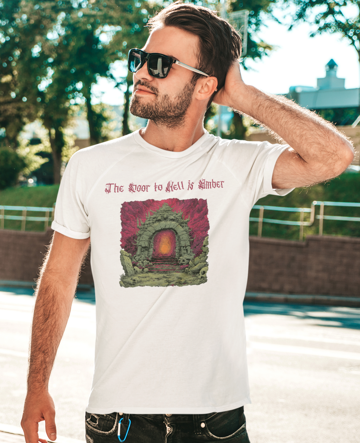 The Door to Hell is Amber Shirt