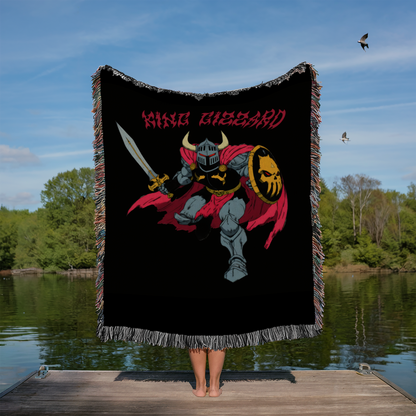King Gizzard Retro Knight Woven Blanket