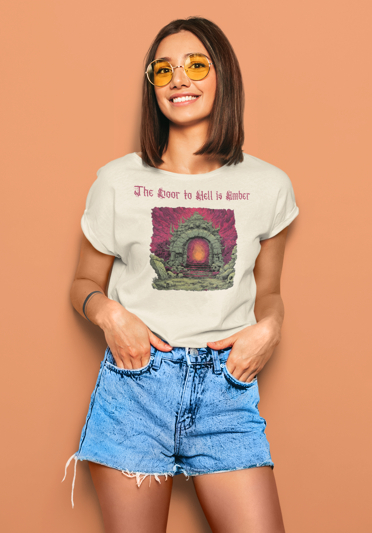 The Door to Hell is Amber Shirt