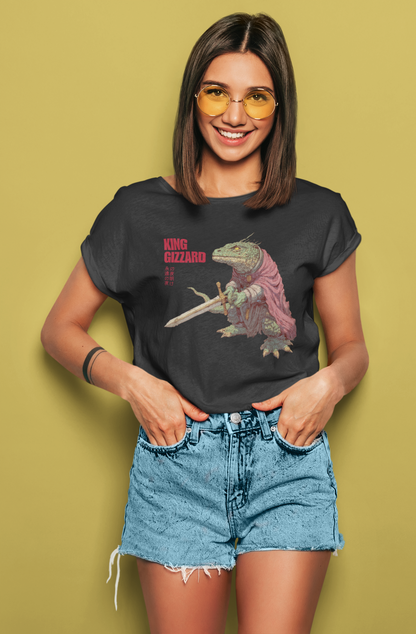 Lizard Knight holding sword Shirt